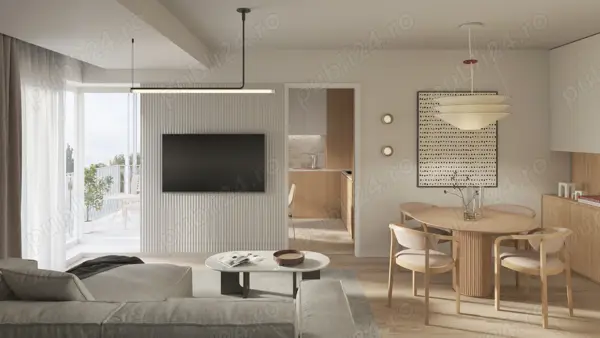 Apartament 2 camere + birou 10mp in ansamblul Antracit Coandă