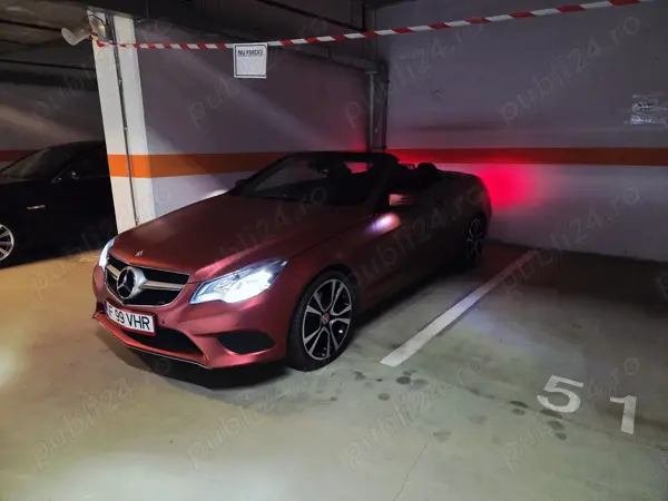 Vand Mercedes E250 cabrio diesel biturbo 204CP EURO 5 2014
