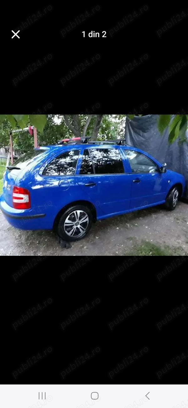Vînd skoda fabia break an. 2007. benzină 1.4