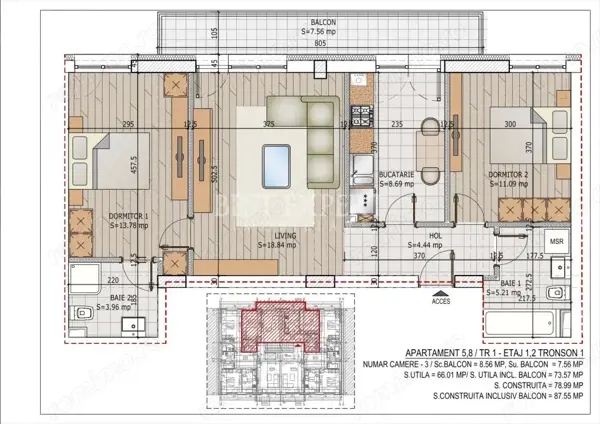 3 Camere Ideal Familie -Zona Linistita/Credit Ipotecar 15% — fotografia 1