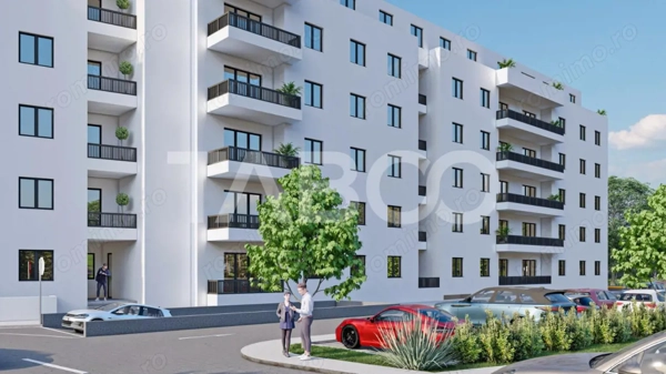 Apartament de vanzare MIhai Viteazu 2 camere 60 mpu si balcon SIBIU — fotografia 1