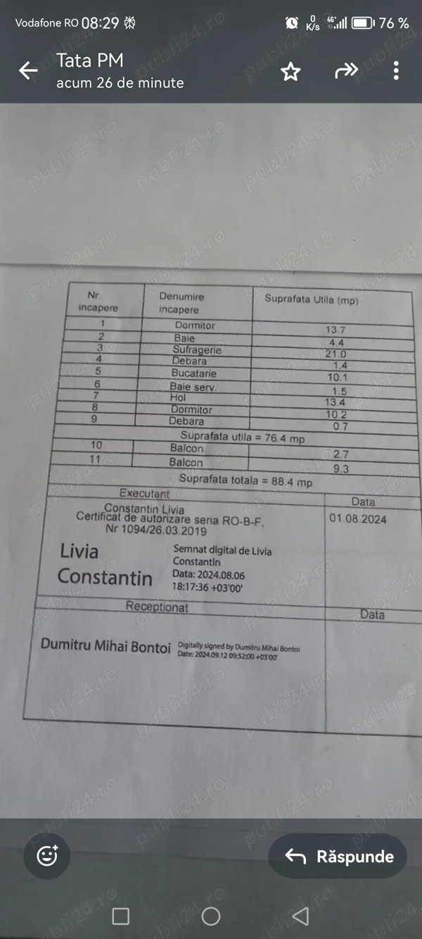 Ap 3 camere, T2, Bd Independentei, Tr Mag — fotografia 3