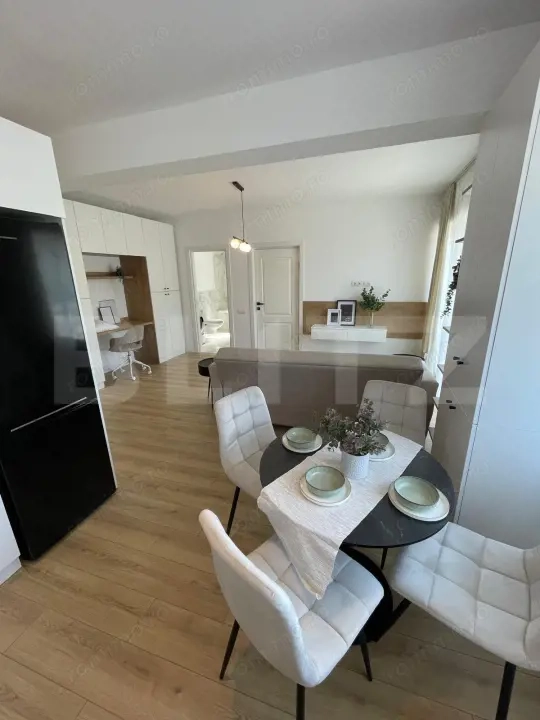 Apartament mobilat si utilat, incalzire in pardoseala, garaj, zona Terra — fotografia 3
