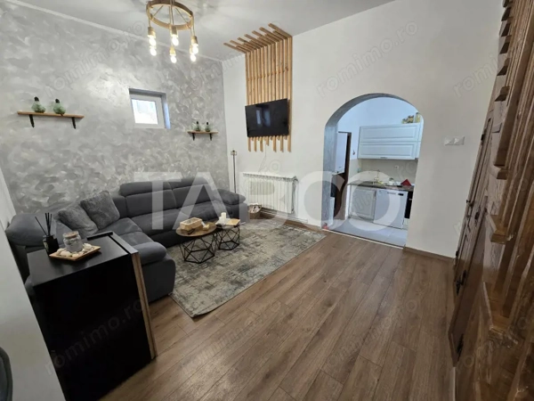 Apartament functional in regim hotelier 4 camere terasa parcare Sibiu — fotografia 3