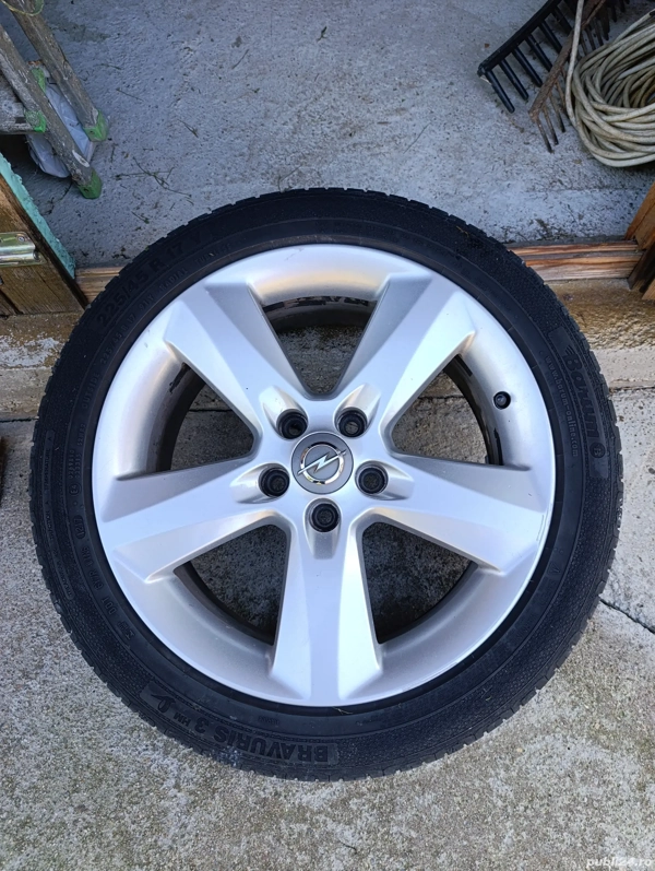 Roti vara jenti aliaj 17" Opel 5x110