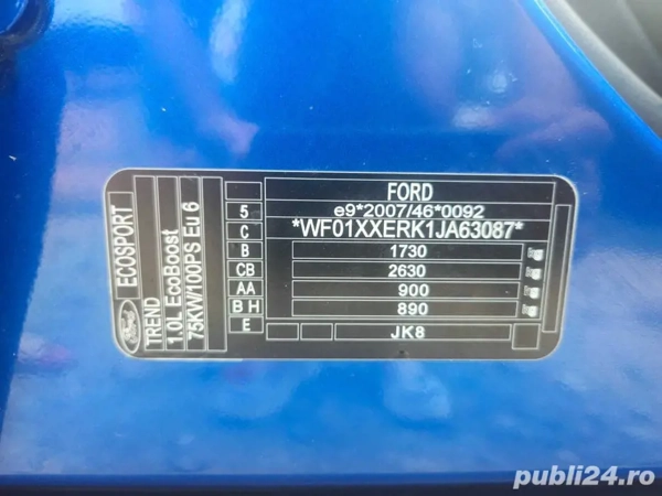FORD Ecosport 2018 — imagine 6
