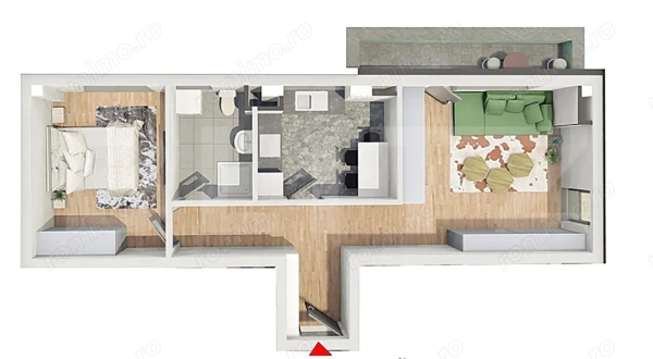 Comision 0!Apartament 2 camere, confort sporit,Bloc Nou,Petrom Calea Baciului — fotografia 1