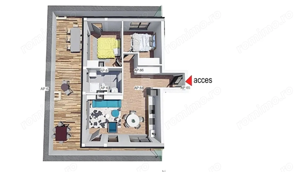 Comision 0!Apartament 2 camere, confort sporit,Bloc Nou,Petrom Calea Baciului — fotografia 1