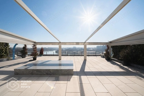 Penthouse spectaculos, zona Barbu Văcărescu, cu vedere la lacul Tei — fotografia 3