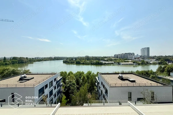 Penthouse spectaculos, zona Barbu Văcărescu, cu vedere la lacul Tei — fotografia 1