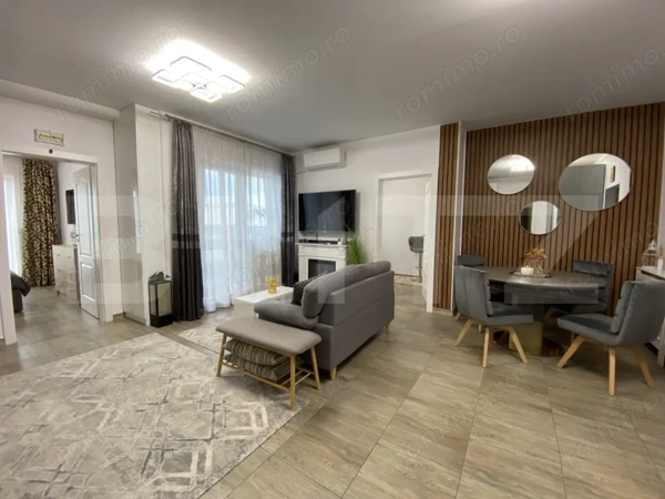 Apartament la cheie, 3 camere, 55 mp, 17 mp terasă, zona Metro — fotografia 3
