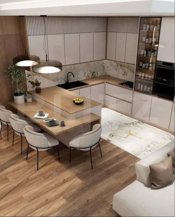 Apartament 3 camere, finisaje premium , terasa 36mp, Tractorul — fotografia 1