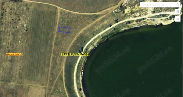 Teren 485 mp , primul lot la lac