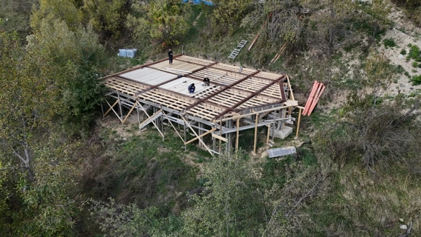 Vand teren predau proiect cabana A-frame