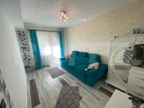 Apartament 3 camere, 60 mp, 2 balcoane, Baciu, Regal — fotografia 3