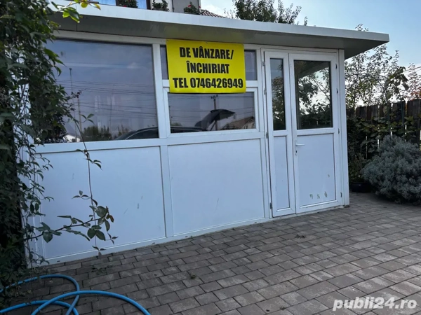 chiosc pvc container toneta spatiu comercial