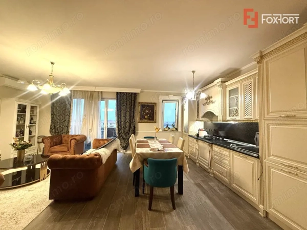 Apartament premium 2 camere si terasa de 24 mp, mobilat complet in Dumbravita — fotografia 3