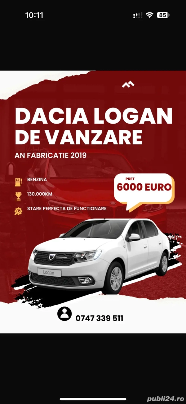 DACIA Logan 2019 — imagine 2