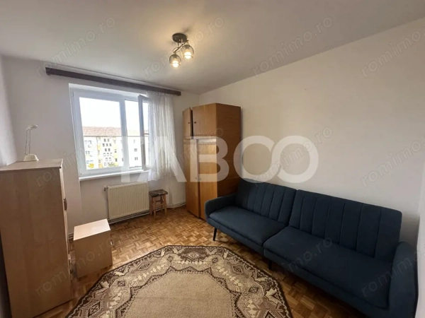 Apartament decomandat 3 camere etaj 4 zona Rahovei Sibiu — fotografia 3