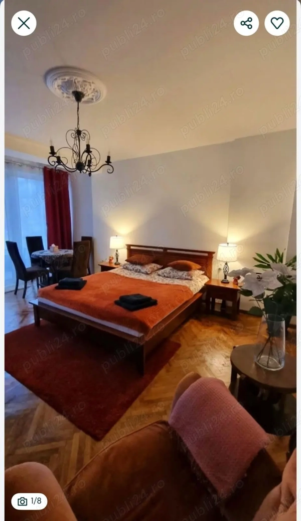 Vand Apartament tip studio central, zonă centrală, respectiv în apropierea spitalului Marzescu — fotografia 1