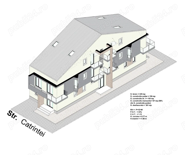 Apartament 2 camere in vila, decomandat, in constructie 2025-2026 — fotografia 3