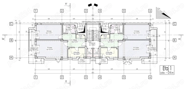 Apartament 2 camere in vila, decomandat, in constructie 2025-2026 — fotografia 1