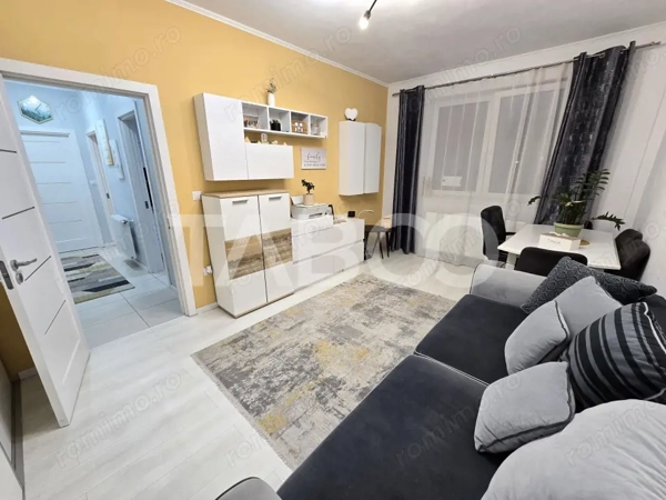 Apartament decomandat de vanzare 51 mpu 2 camere balcon Turnisor Sibiu — fotografia 1