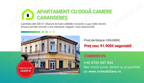 Comision 0 - Apartament cu 2 camere Ultracentral Primarie — fotografia 1