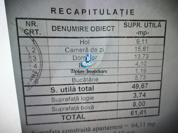 Apartament 2 camere decomandat, 54 mp utili, Darmanesti — fotografia 3