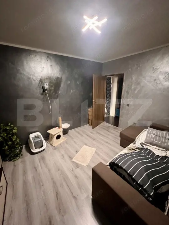 Apartament de 2 camere, 46 mp, balcon, zona Piata Abator — fotografia 3