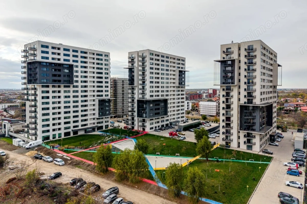 XCity Towers: 3 camere modern, etaj 2, living generos — fotografia 1