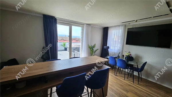 Penthouse cu 2 camere terasa 2 locuri parcare zona Turnisor din Sibiu — fotografia 3