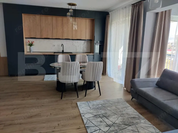 Apartament mobilat si utilat, 56 mp utili, 2 balcoane, lift, la 5 minute de Vivo — fotografia 1