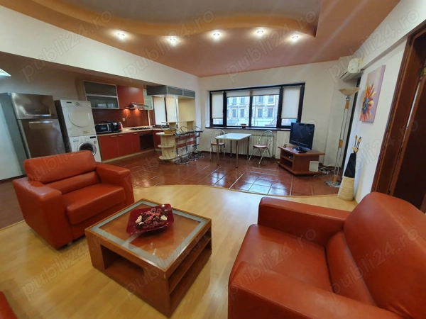Ultracentral, Universitate, inchiriere ap. 3 camere 110mp, mobilat — fotografia 1