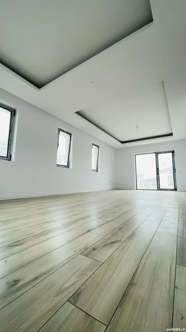 Casa FINALIZATA 4 camere,curte proprie, incalzire in pardosela,mijloc transport, Balotesti