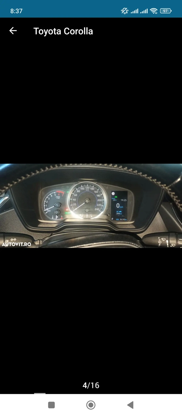 TOYOTA Corolla 2019 — imagine 4