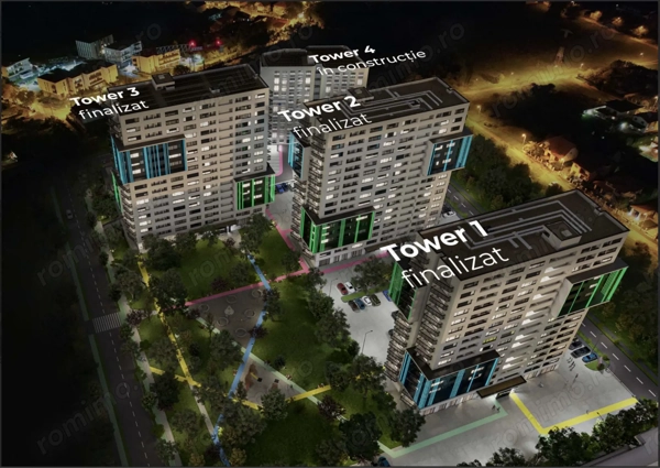 De vânzare apartamente noi în XCity Towers Timișoara! Comision zero! — fotografia 3