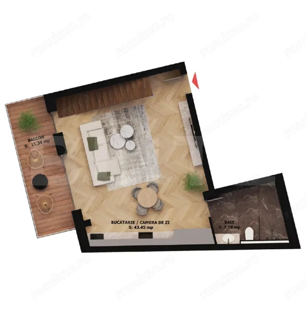 Apartament 2 camere modern | 2 bai | EAS Residence — fotografia 1