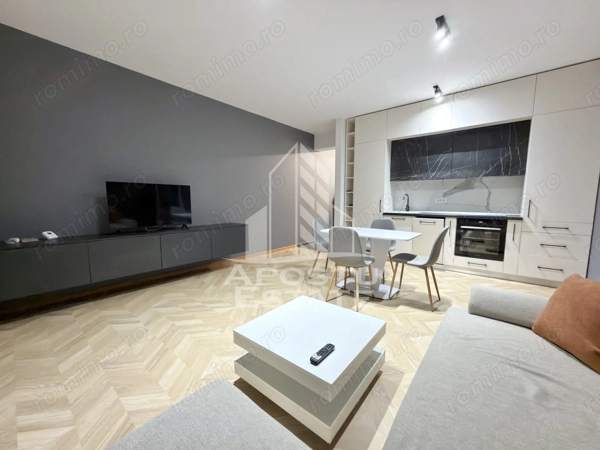 Apartament cu 2 camere mobilat si gradina de 30 mp in Giroc la asfalt — fotografia 3