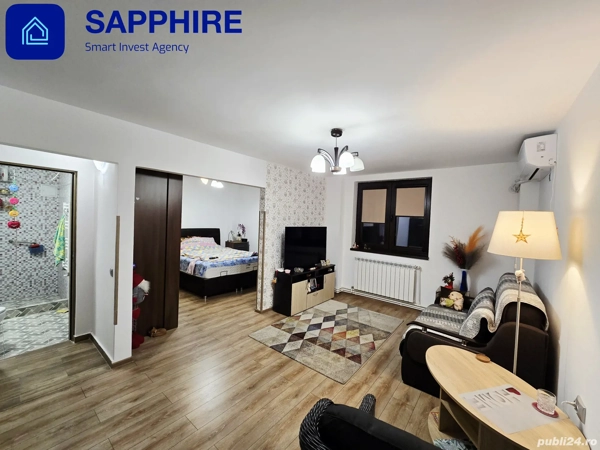 Apartament 2 camere zona Sebastian, centrală proprie, bloc reabilitat — fotografia 3