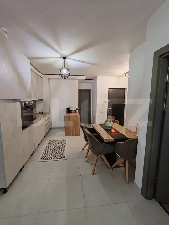 Apartament cu 3 camere, 63 mp, cu 2 bai si balcon mare, in zona Valea Garboului — fotografia 3