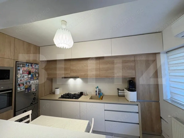 Apartament cu 2 camere, mobilat si utilat, 58 mp, parcare, zona Florilor — fotografia 3