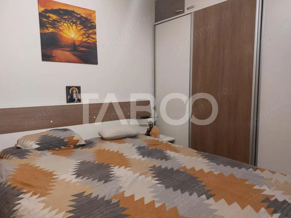 Apartament 55 mpu mobilat utilat 3 camere 2 balcoane pivnita Cisnadie — fotografia 3