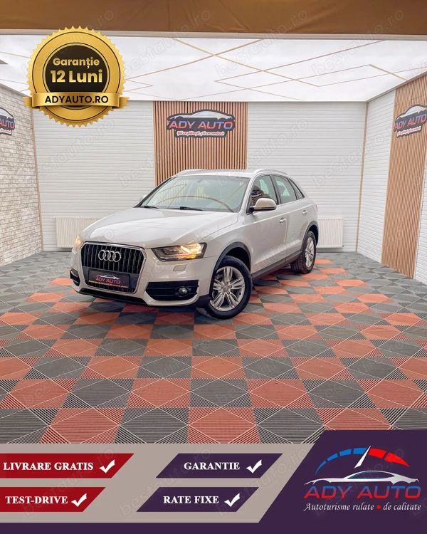 AUDI Q3 QUATTRO . 2,0 TFSI 170 Cp . Rate fixe . Garantie 12 luni . Buy back . Test drive