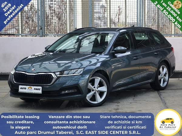 Skoda Octavia Executive 2.0 TDI DSG, Automata, distronic, senzori parcare, LED, navi, Apple CarPlay