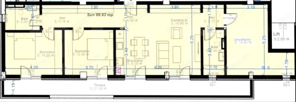 Apartament 4 camere, 100mp utili, zona Aradului — fotografia 1