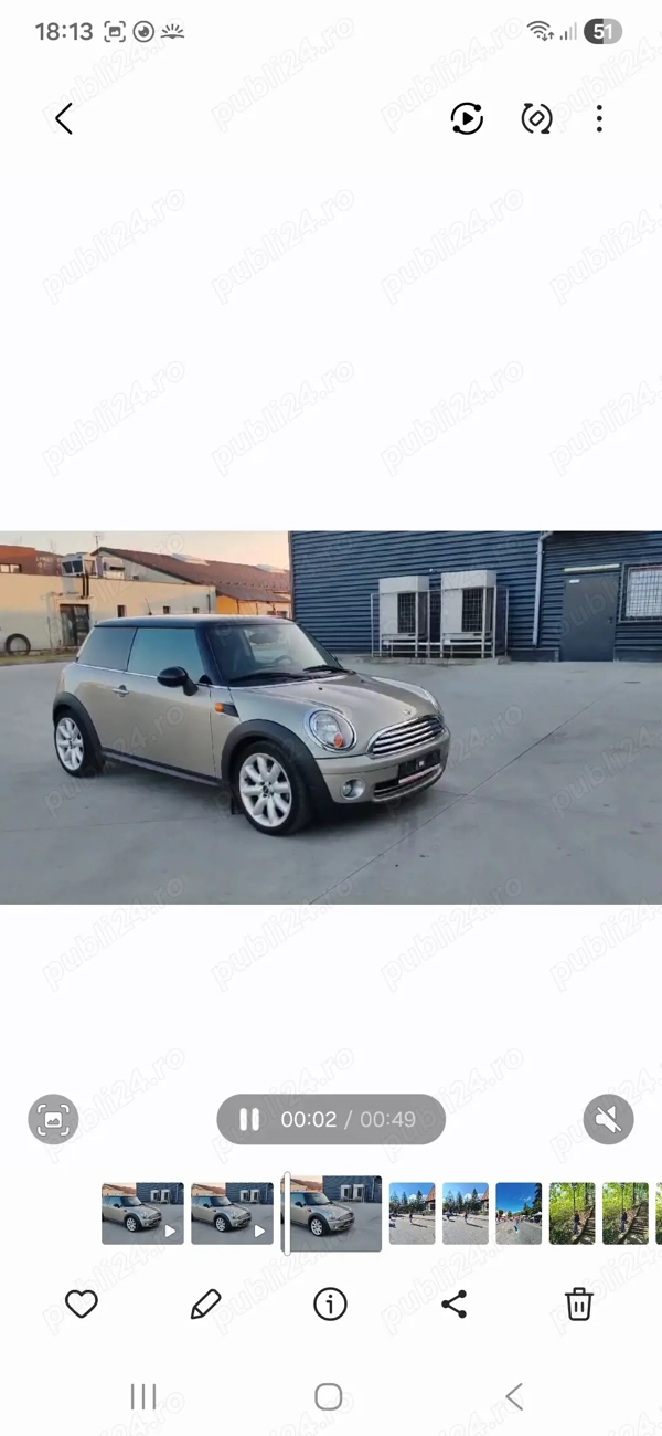 Mini cooper de vanzare