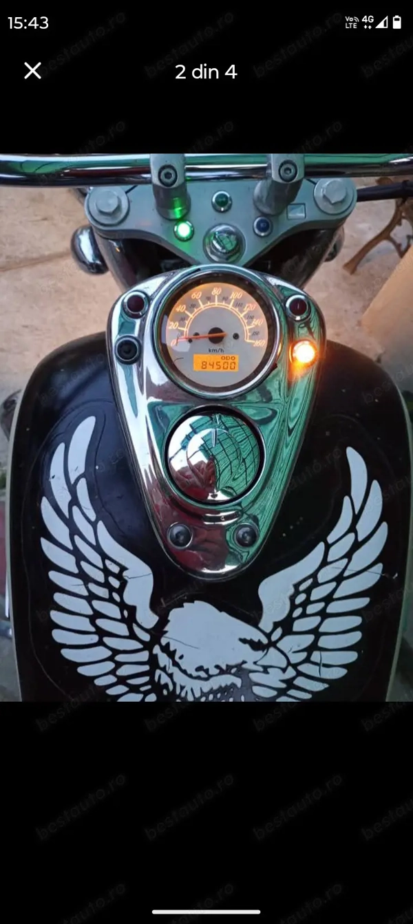 Vând Honda Shadow VT 750 Ace