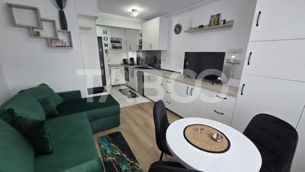 Garsoniera moderna de vanzare mobilata utilata in zona Lazaret Sibiu — fotografia 3