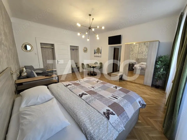 Apartament de vanzare in Centrul Istoric Sibiu 90 mpu mobilat utilat — fotografia 1
